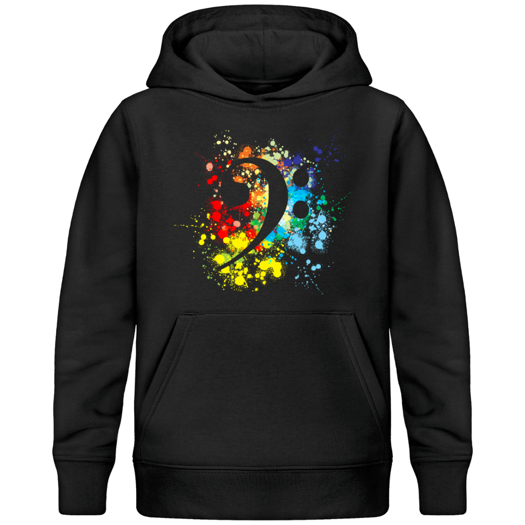 Bass Splash Design – Premium Bio Kinder Hoodie