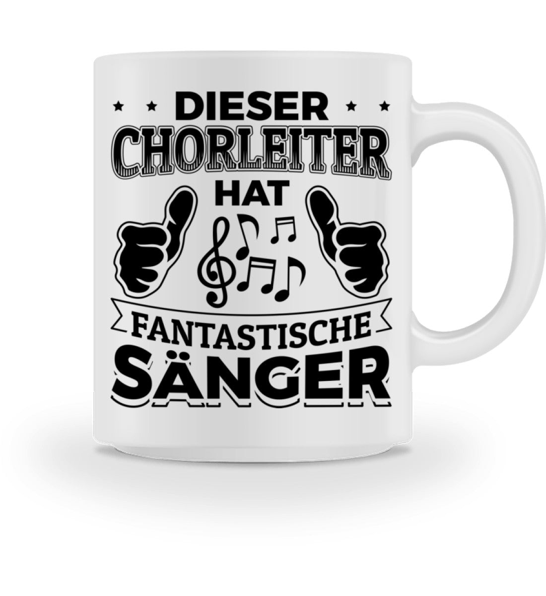 Lustige Chorleiter Tasse