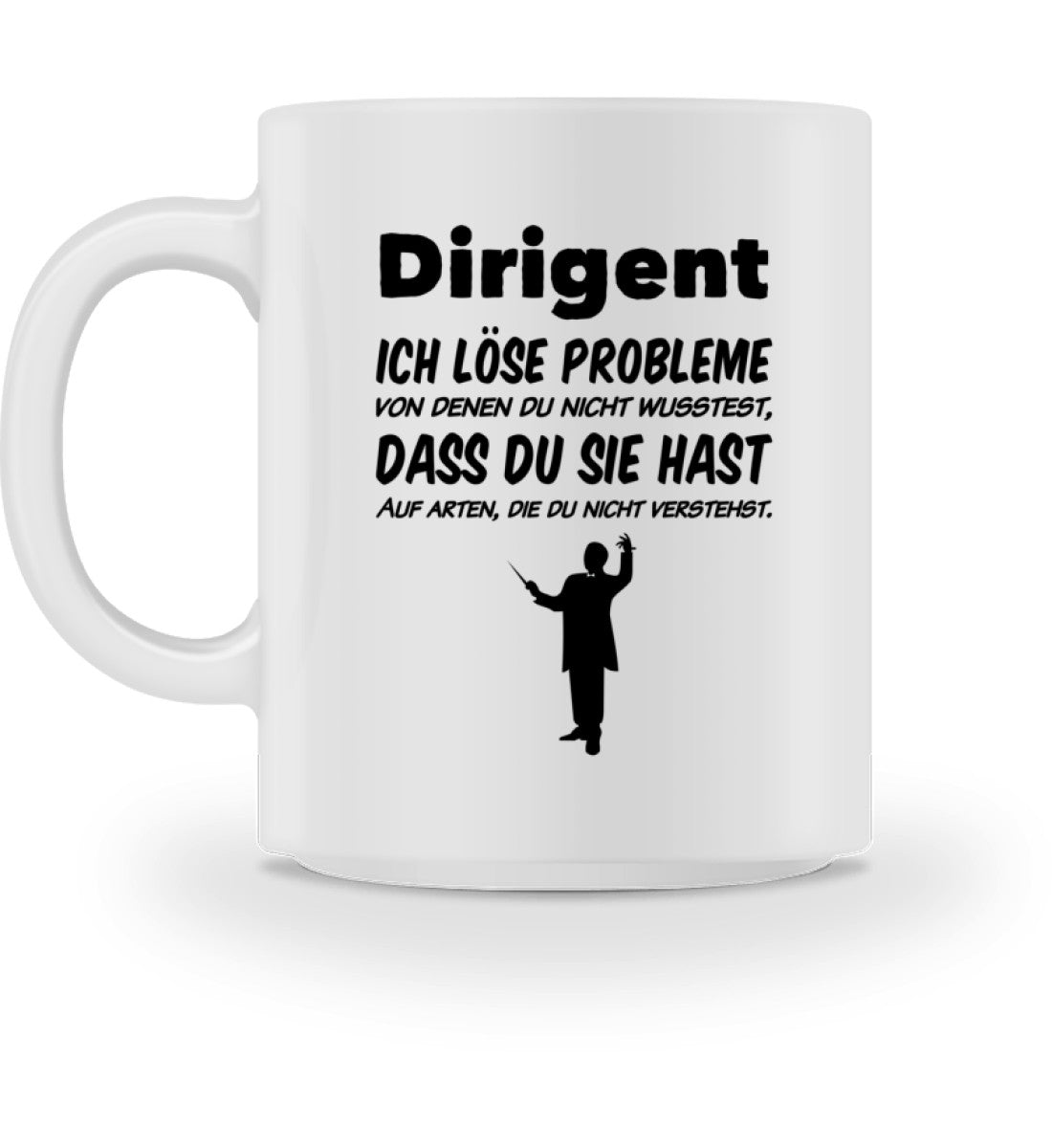 Lustige Dirigenten Tasse