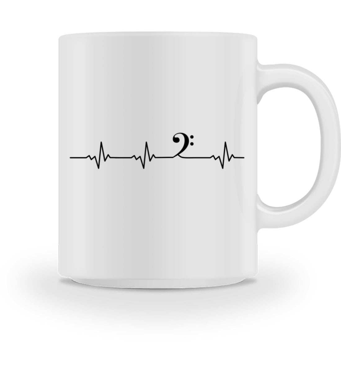 Musiker Bass Kaffeetasse