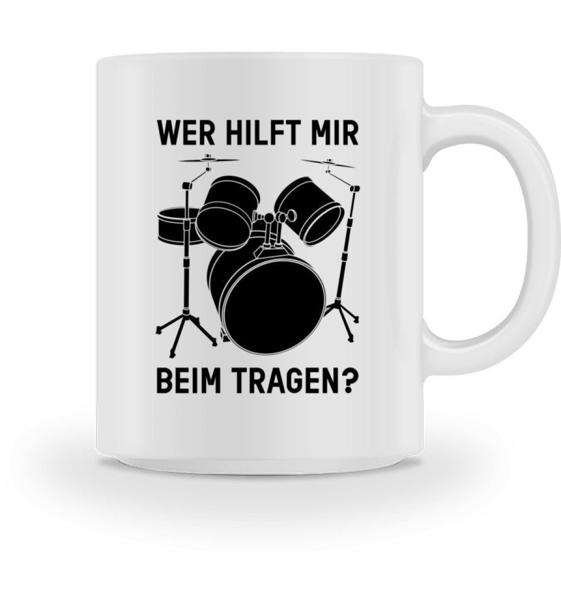 Lustige Drummer Tasse