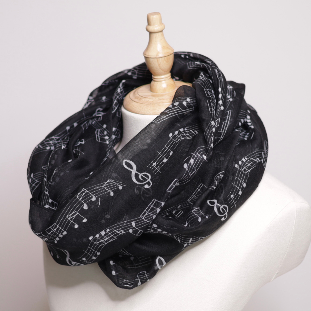 Stilvolle Musiker Loop-Schals