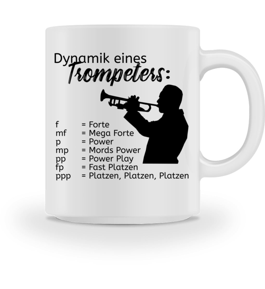 Trompeten Tasse