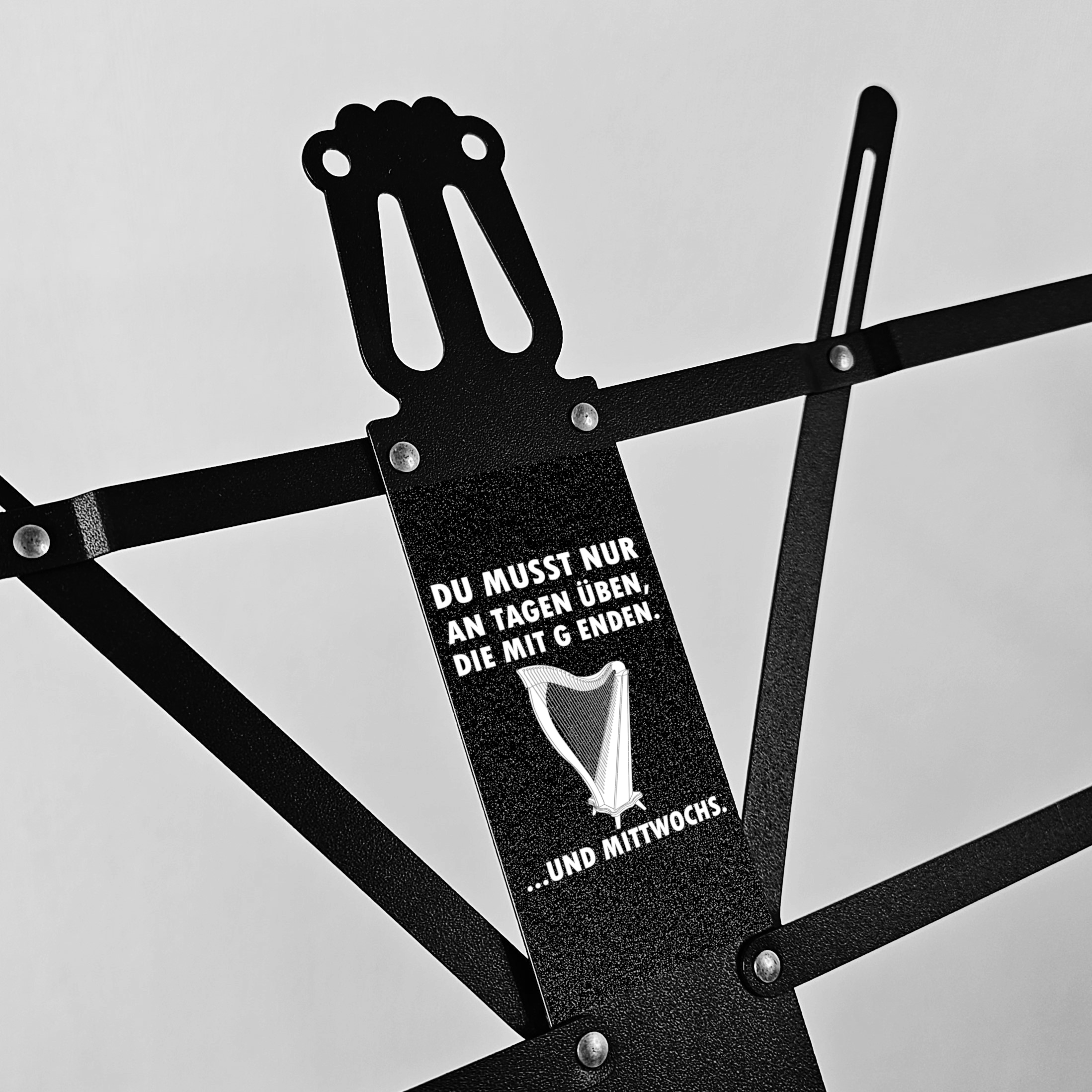 Notenständer "Du musst üben"