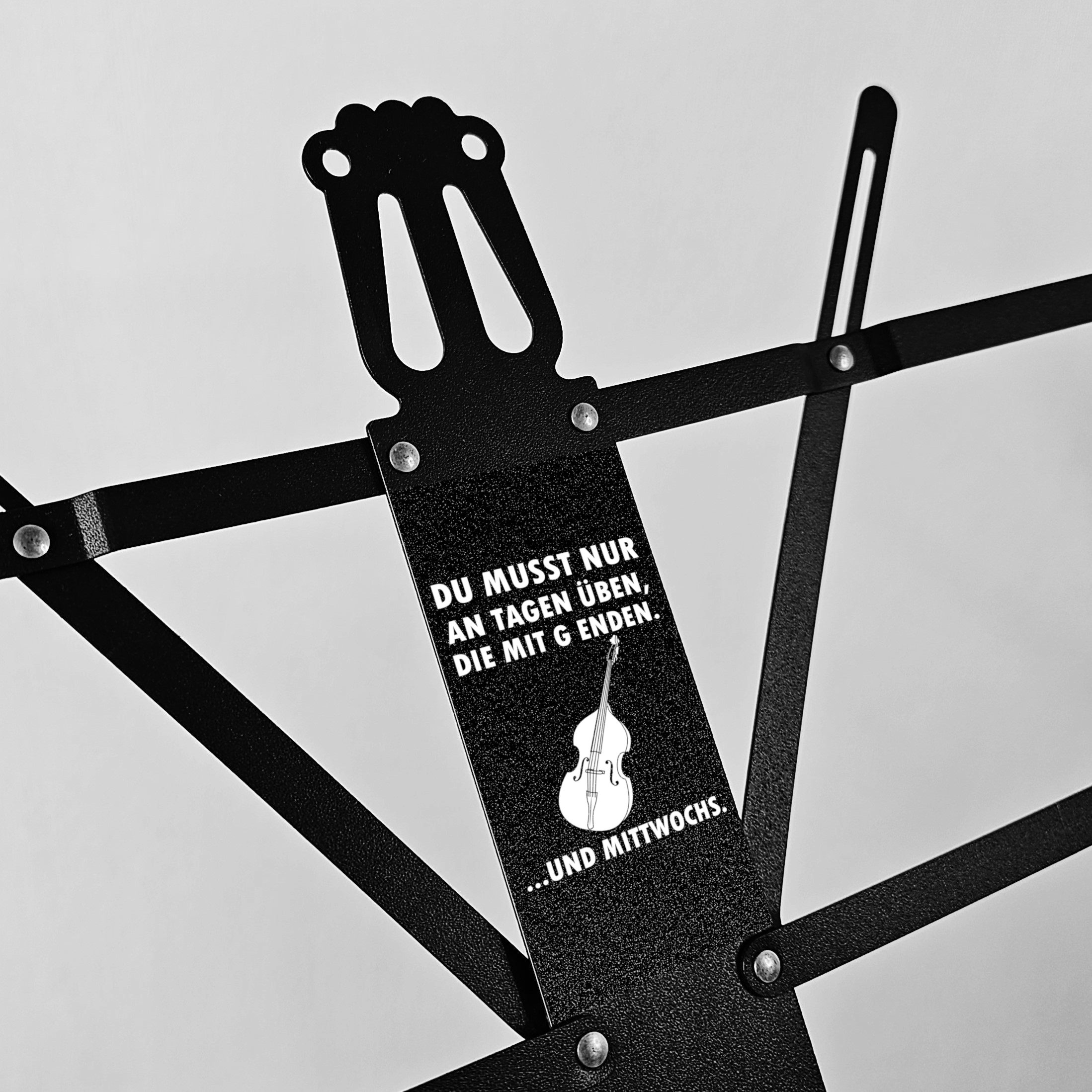 Notenständer "Du musst üben"