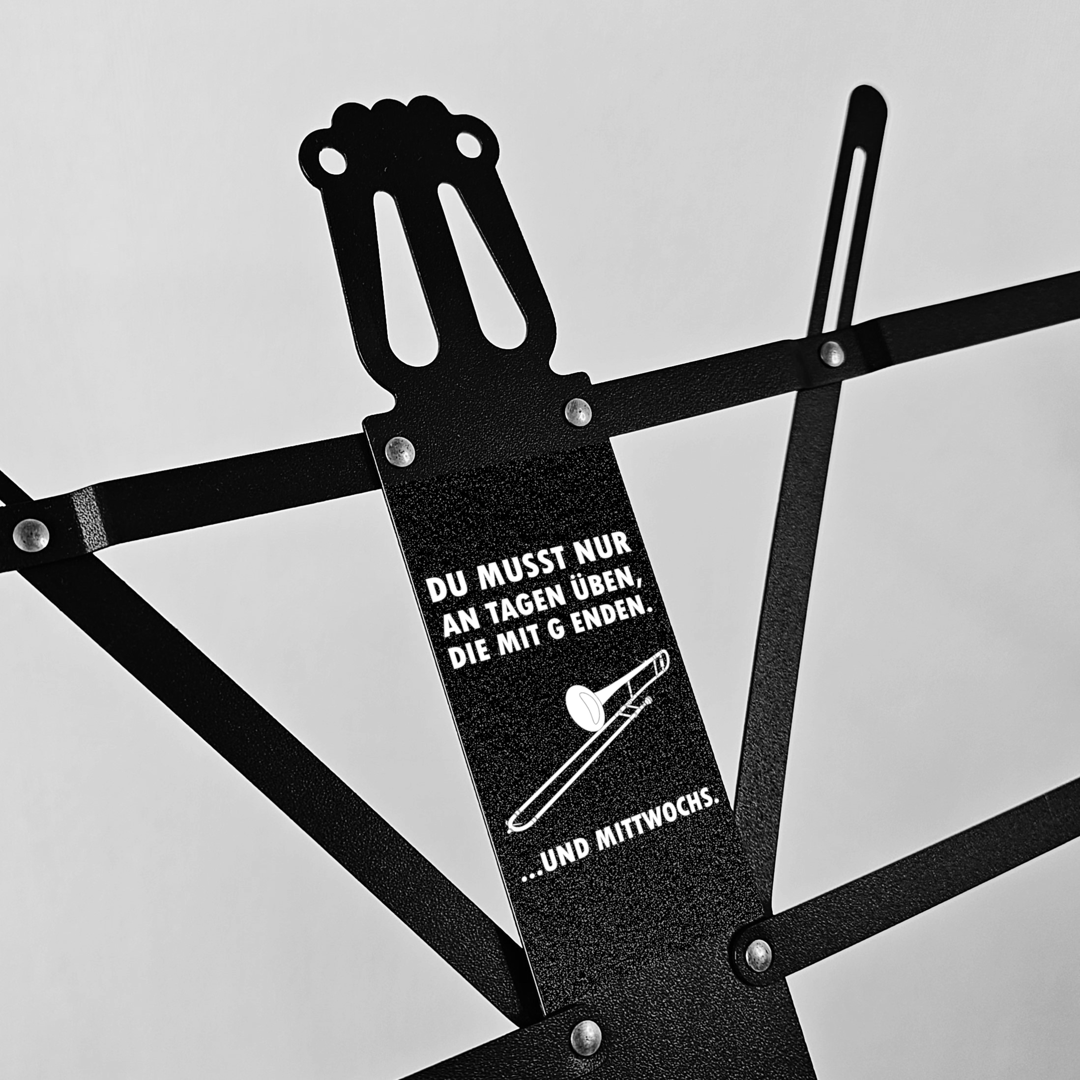 Notenständer "Du musst üben"