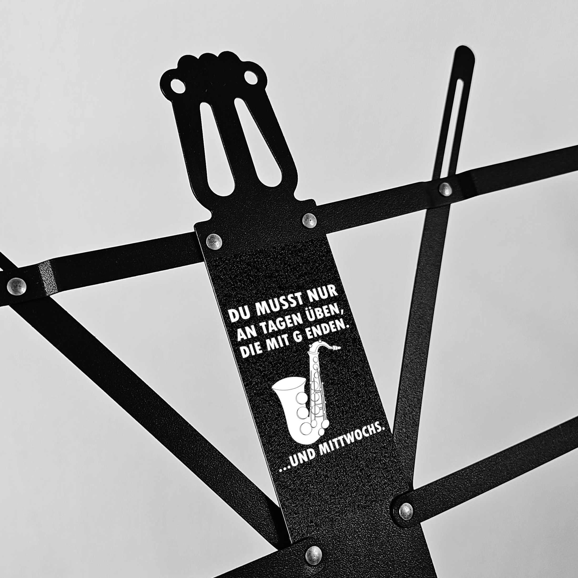 Notenständer "Du musst üben"