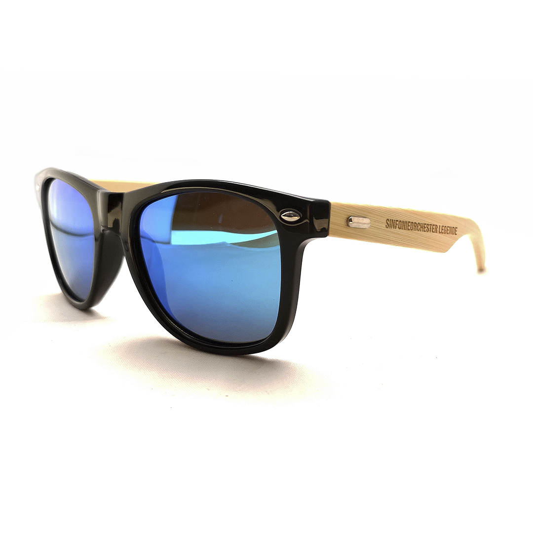 Sonnenbrille "Sinfonieorchester Legende" mit Bambus-Bügeln