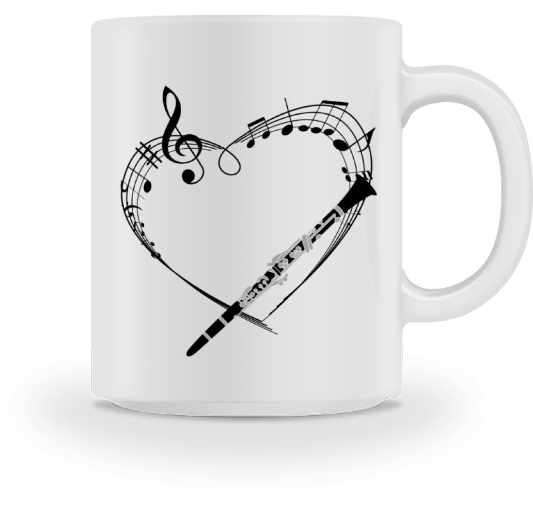 Klarinette Kaffeetasse