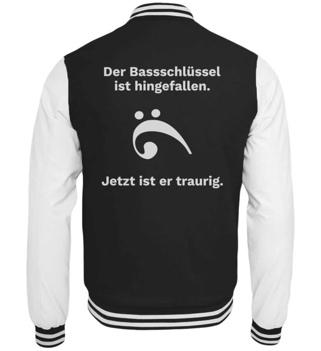 Bassschlüssel College-Jacke