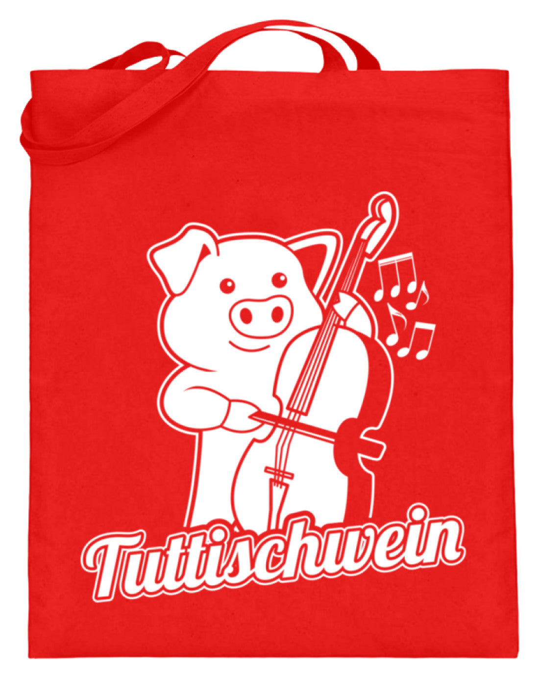 Lustige Kontrabass Notentasche