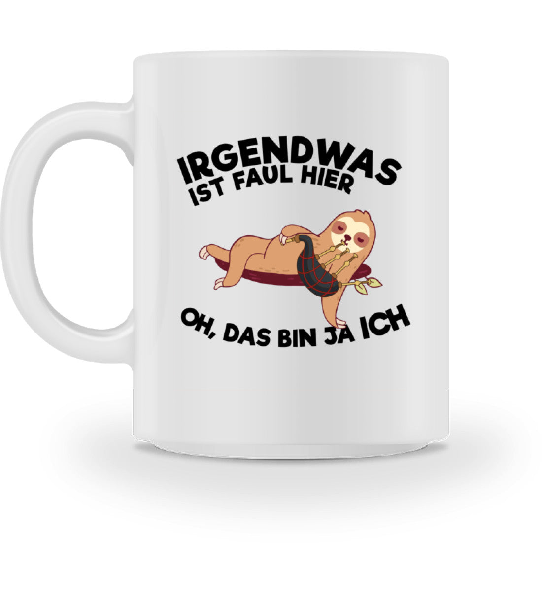 Dudelsack Faultier Tasse