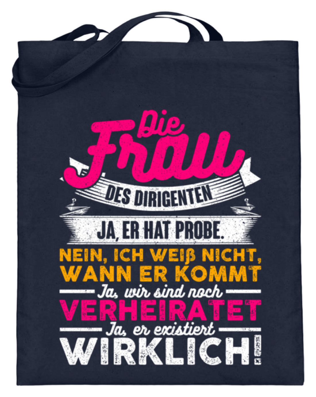Lustige Chor Notentasche Chorleiter Frau
