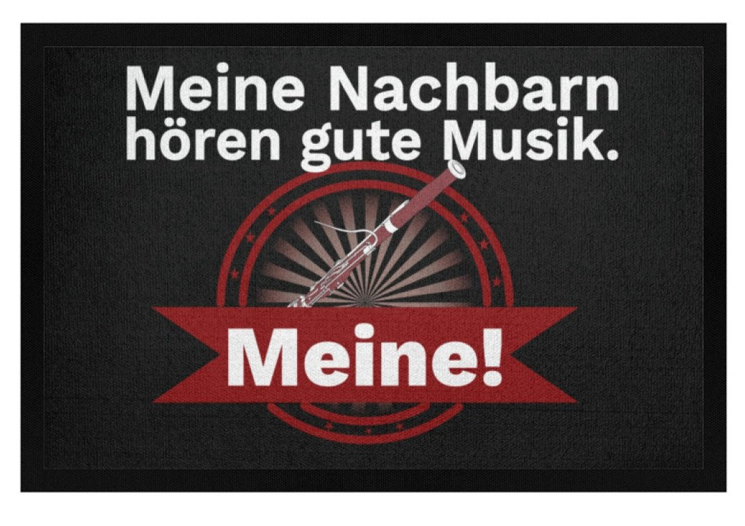 Fagott Fußmatte