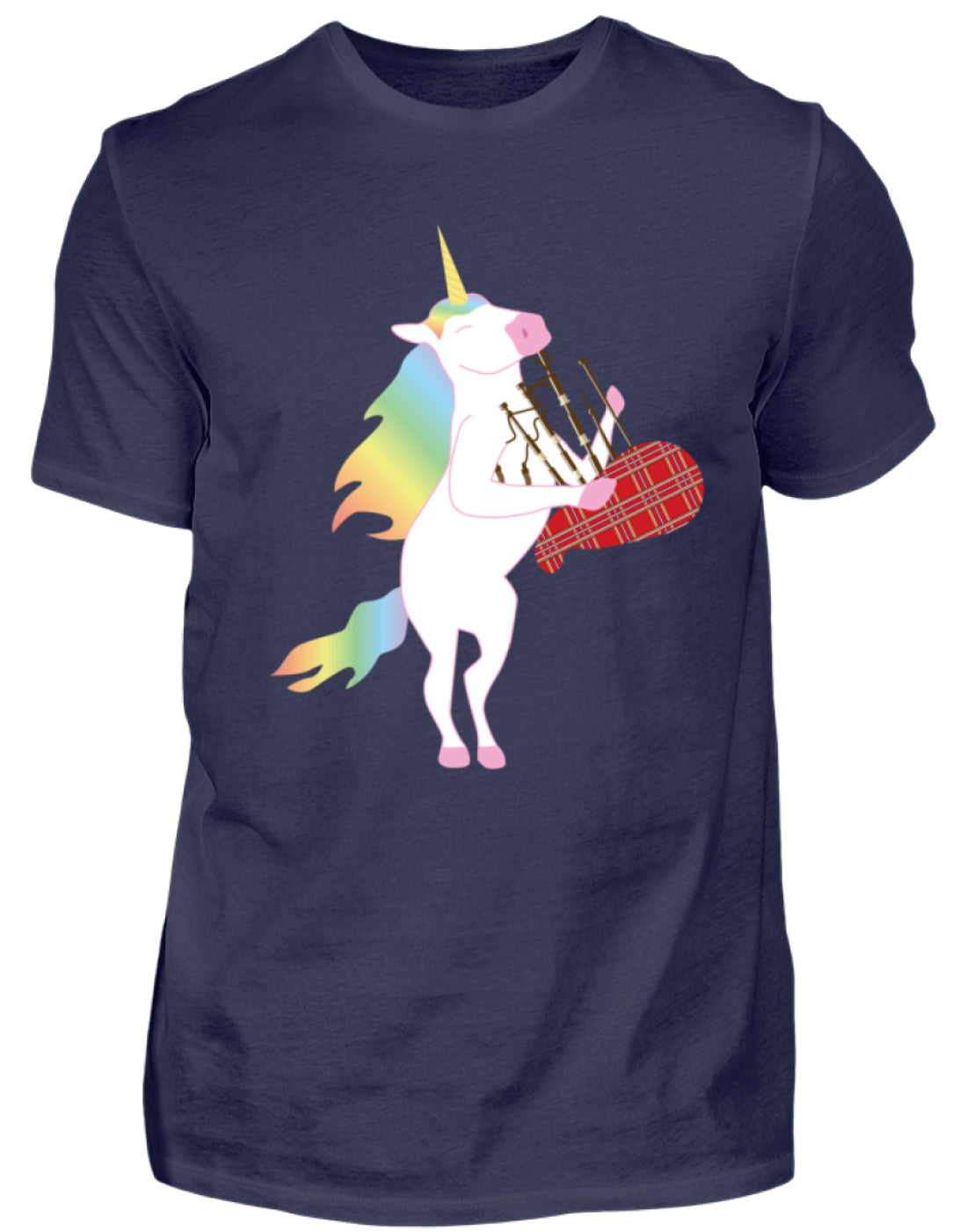 Dudelsack T-Shirt Einhorn