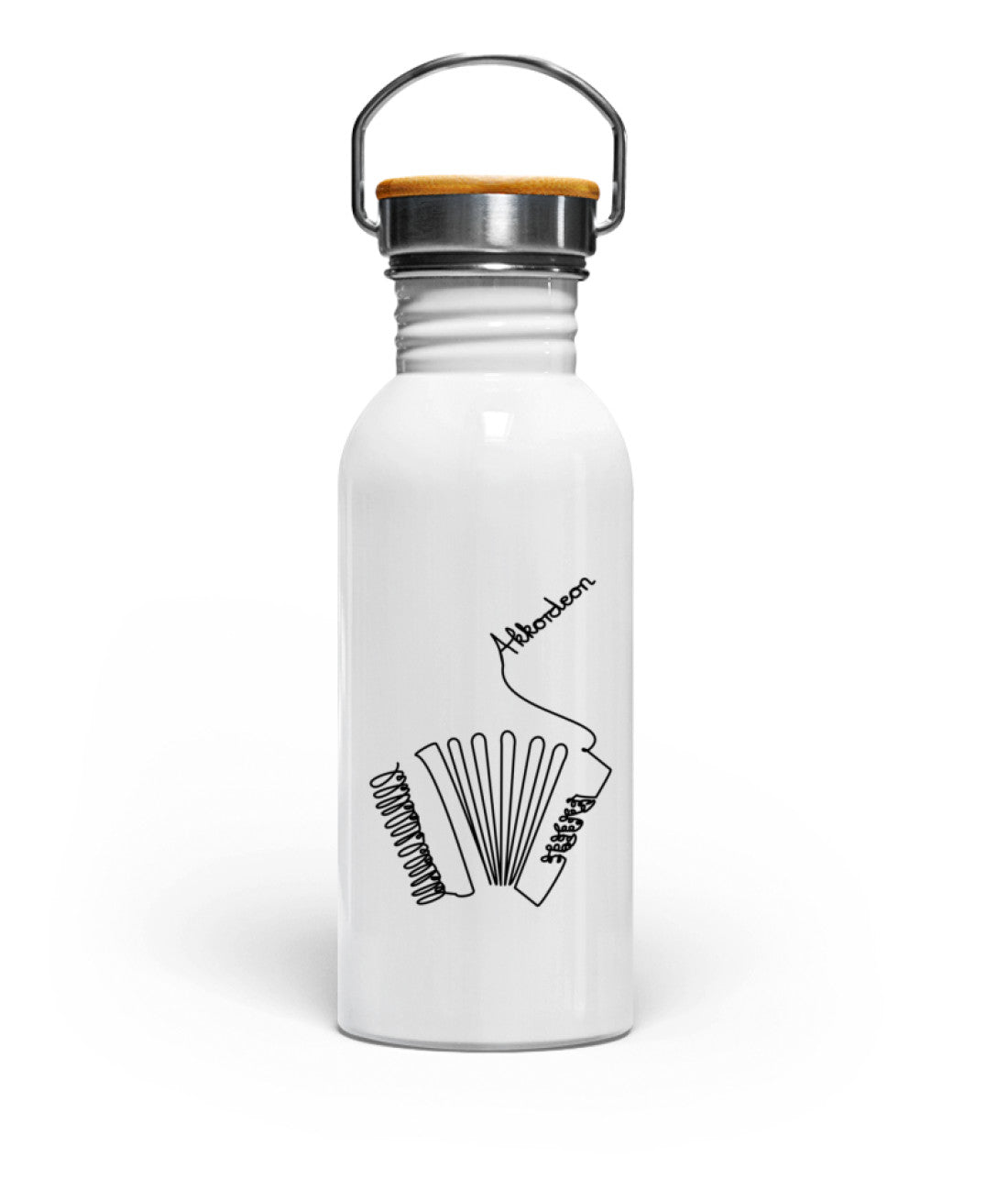 Akkordeon Trinkflasche