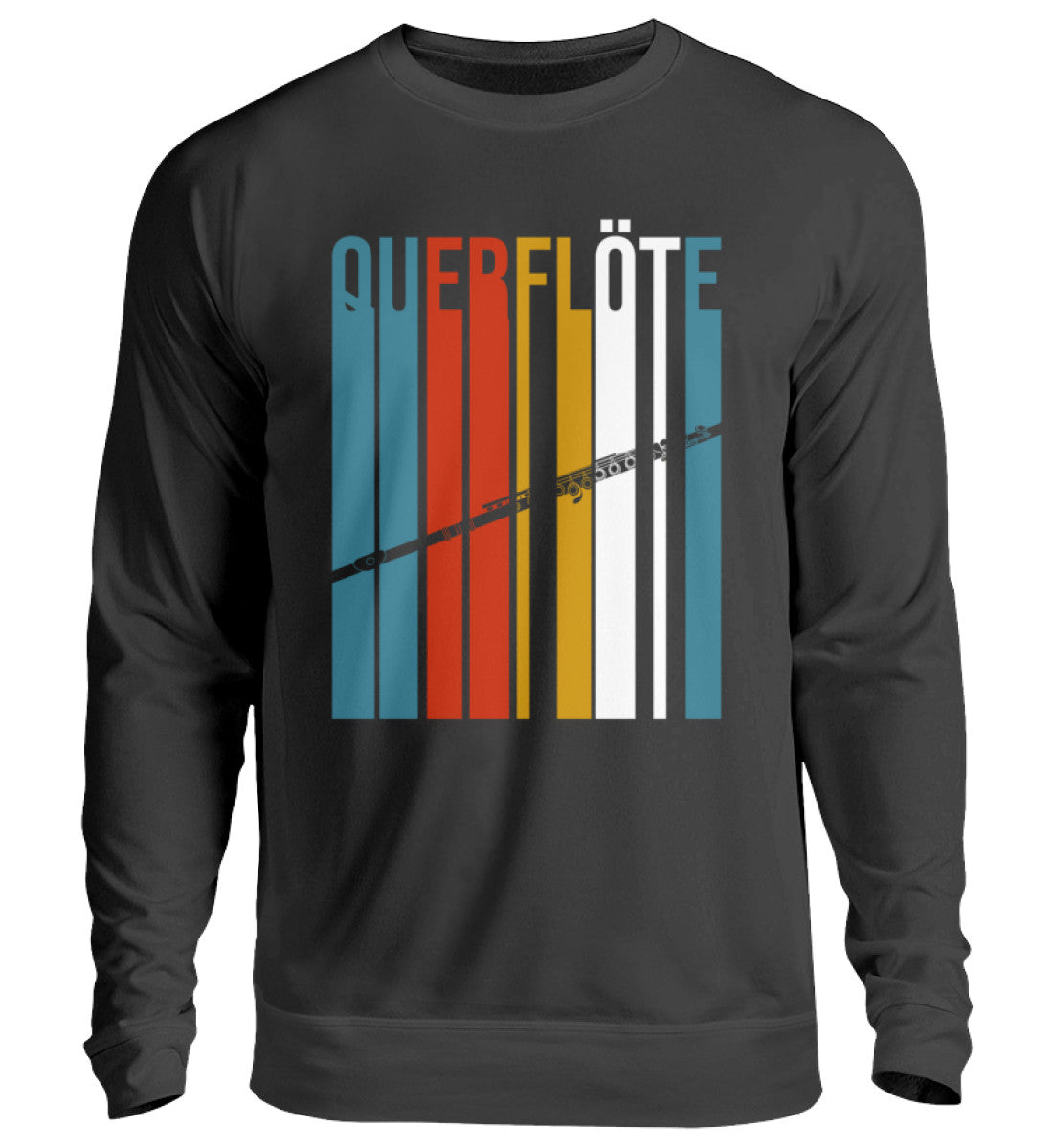 Querflöte Retro Pullover