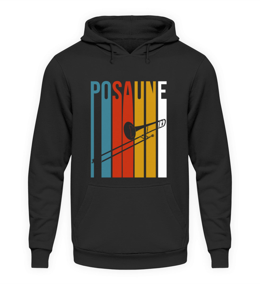 Posaune Retro Hoodie