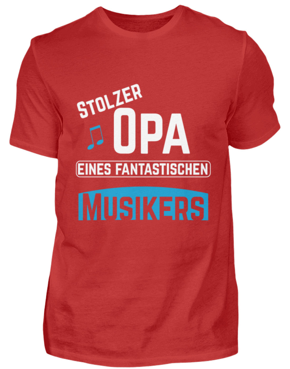 T-Shirt Vatertag Musiker Opa