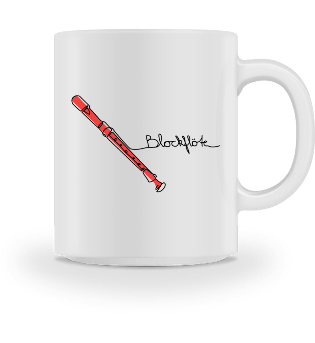 Blockflöte Tasse