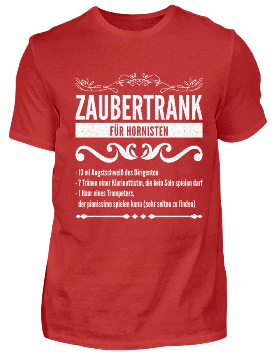 Musiker T-Shirt Horn