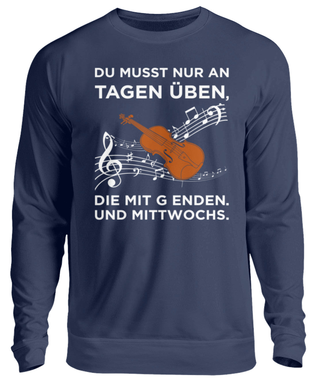 Lustiger Geigen Pullover