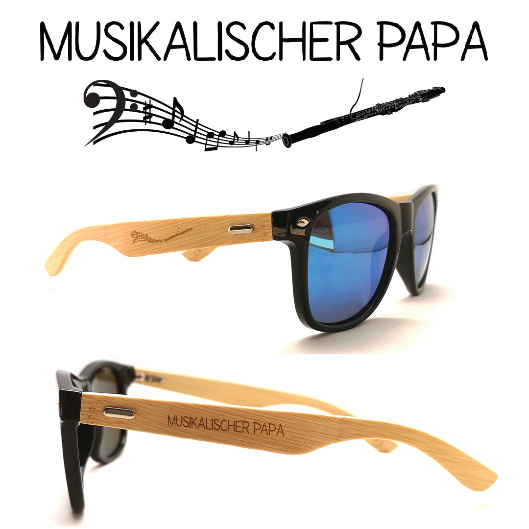 Musiker Sonnenbrillen Fagott Papa