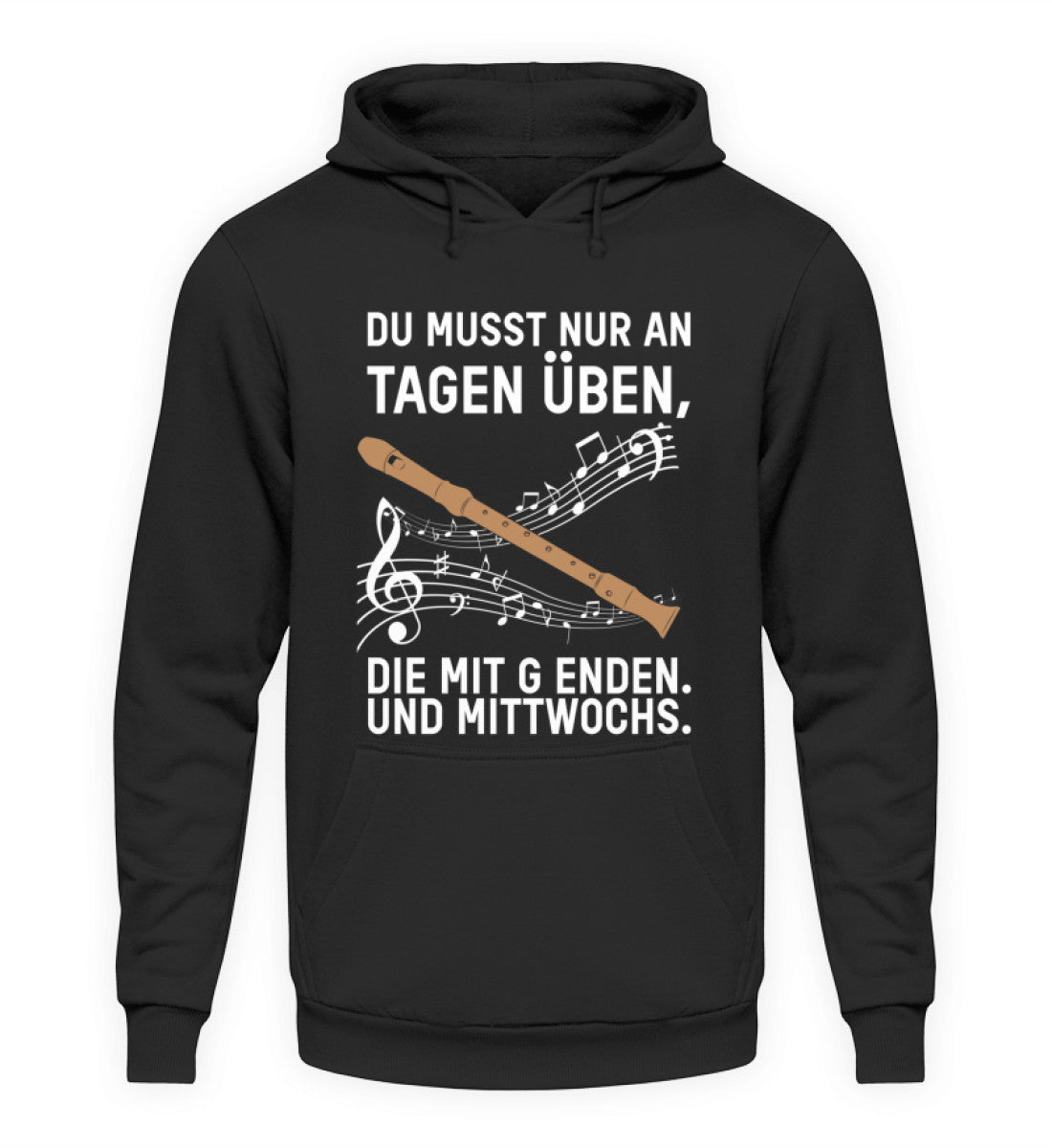 Blockflöte Hoodie