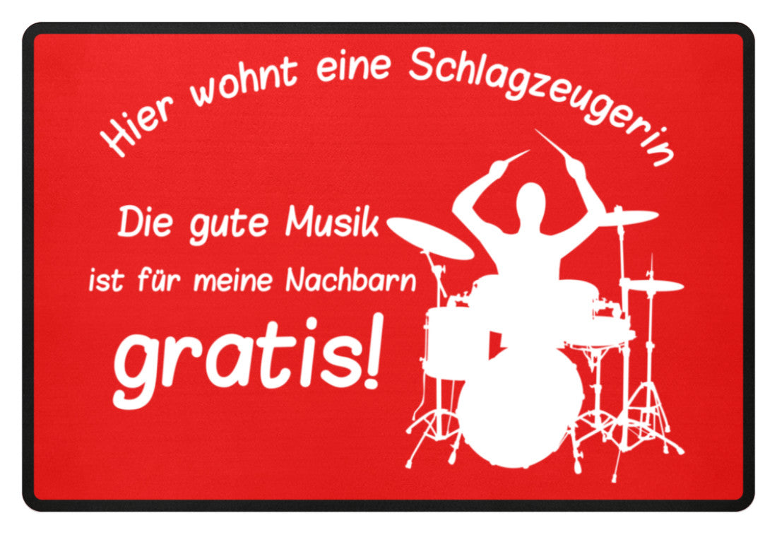 Fußmatte Schlagzeug