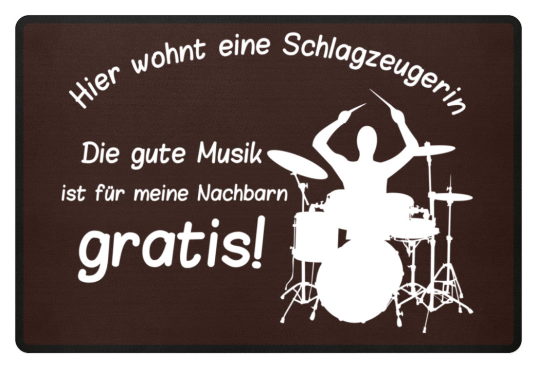 Fußmatte Schlagzeug