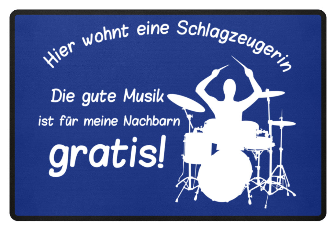 Fußmatte Schlagzeug