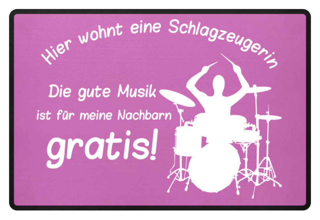 Fußmatte Schlagzeug