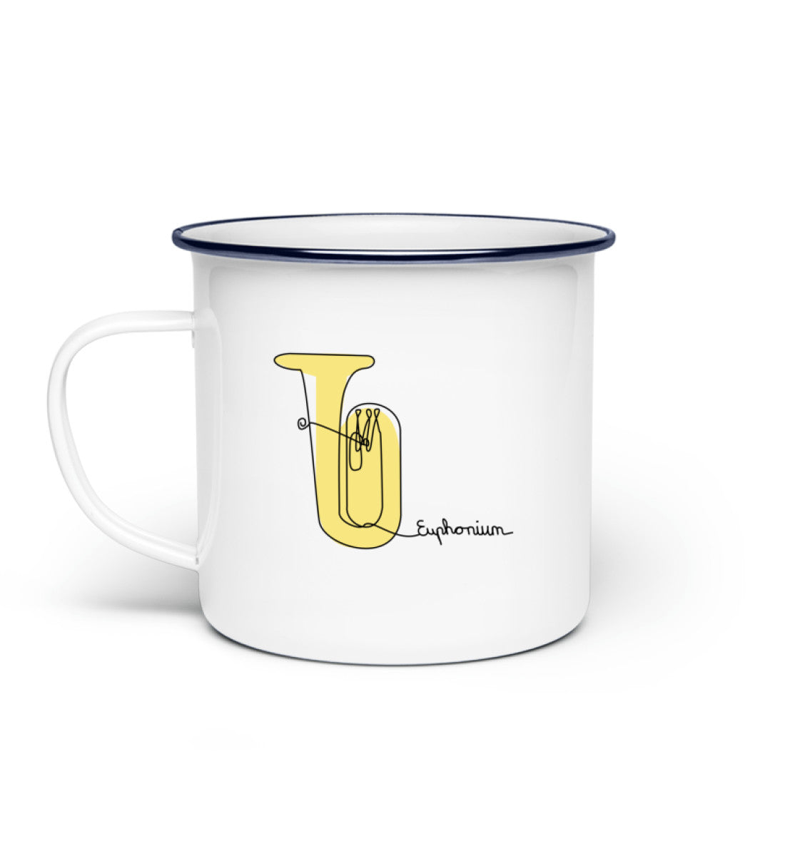 Emaille Tasse Euphonium