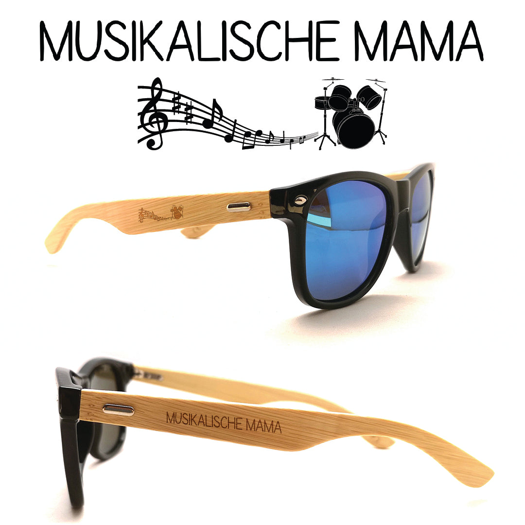 Musiker Sonnenbrillen Schlagzeug Mama