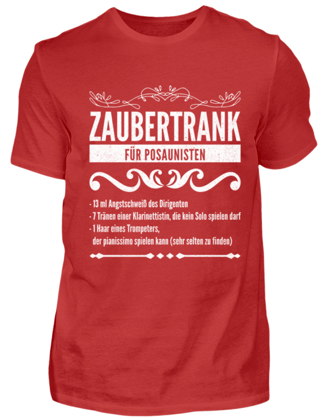 Musiker T-Shirt Posaune