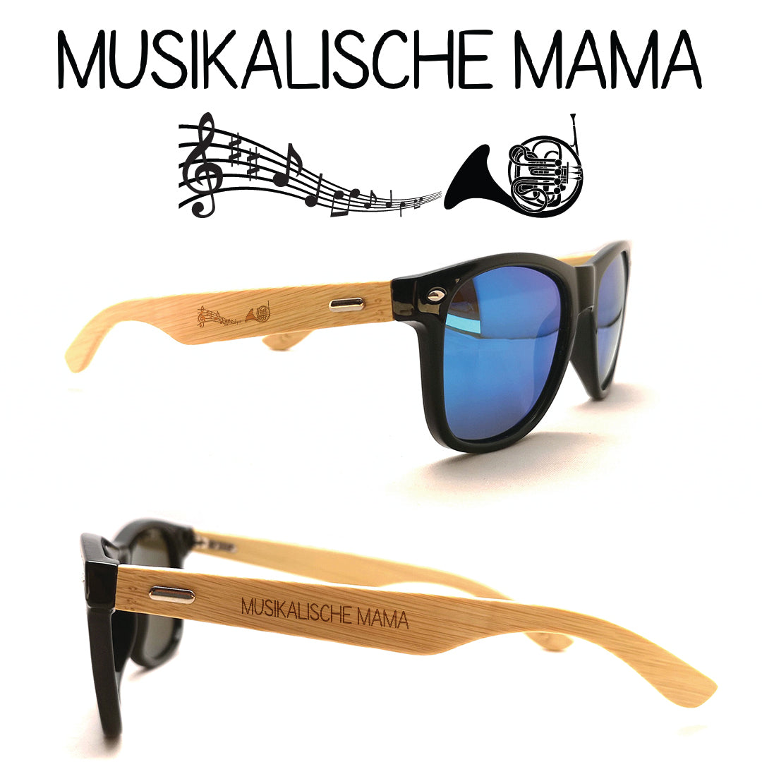 Musiker Sonnenbrillen Horn Mama