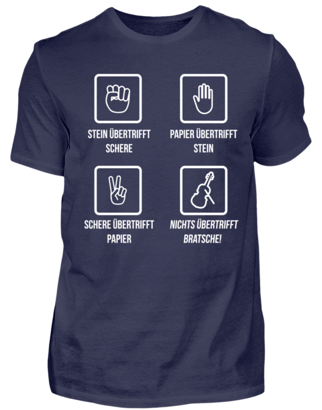 Musiker T-Shirt Bratsche