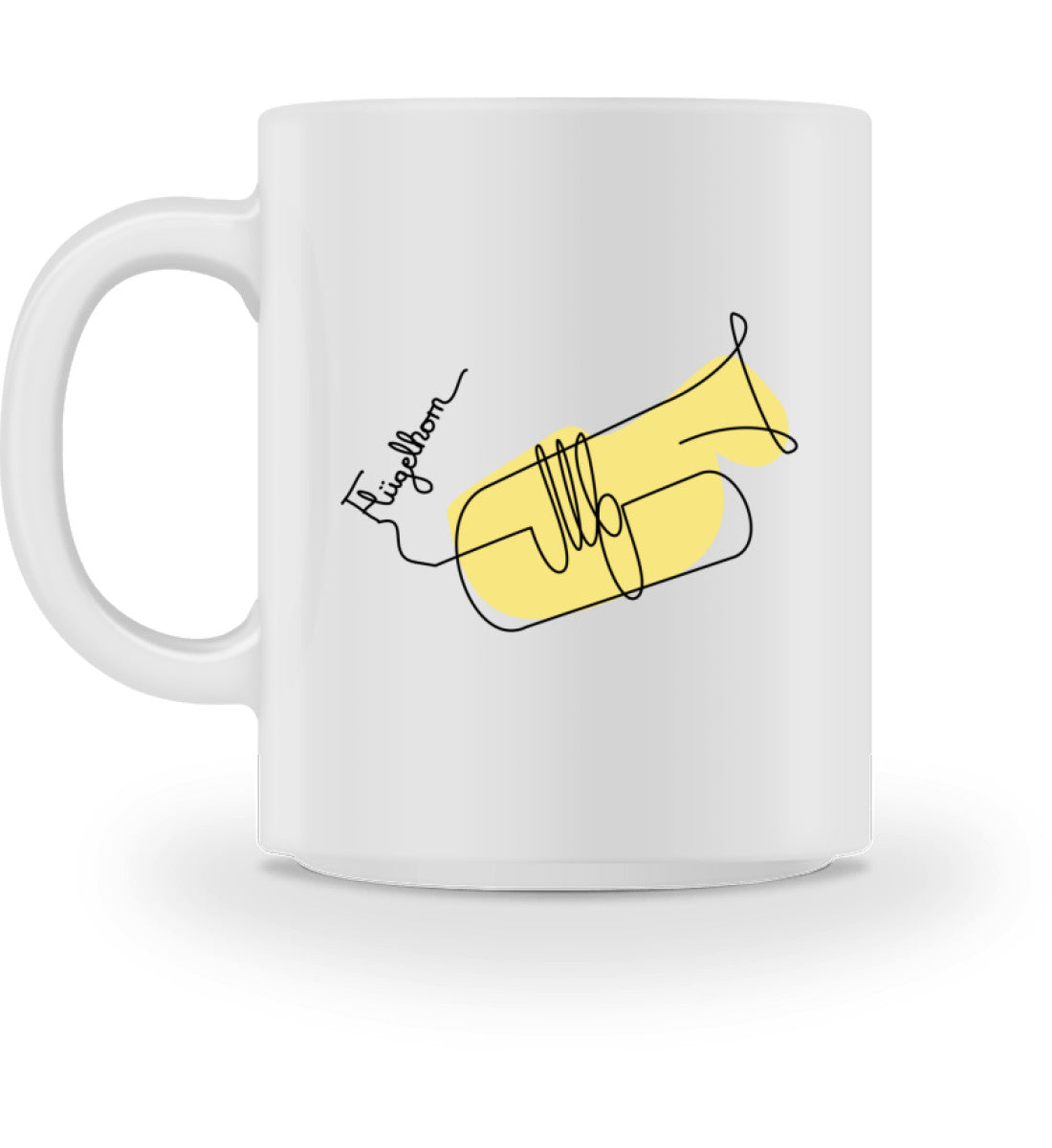 Flügelhorn Kaffeetasse