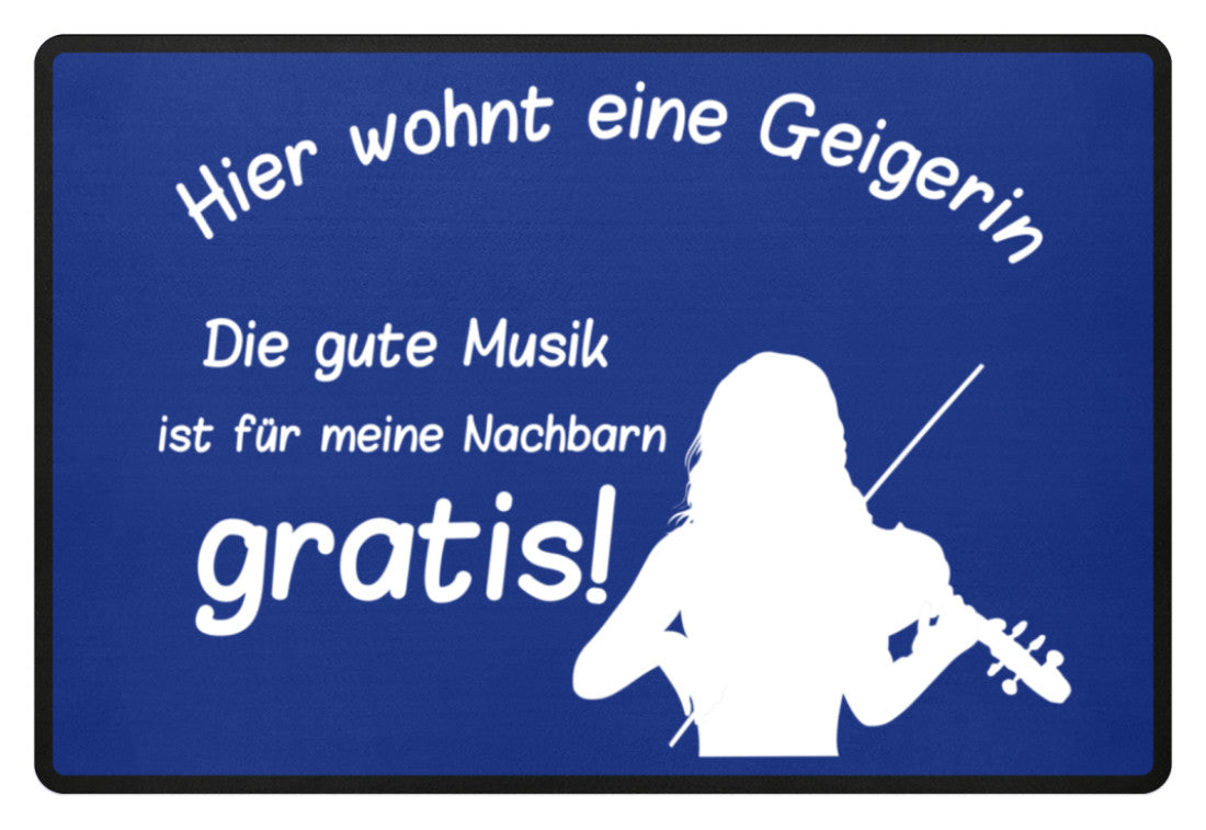 Musiker Geigen Fußmatte