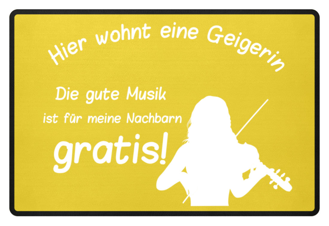 Geige Fußmatte