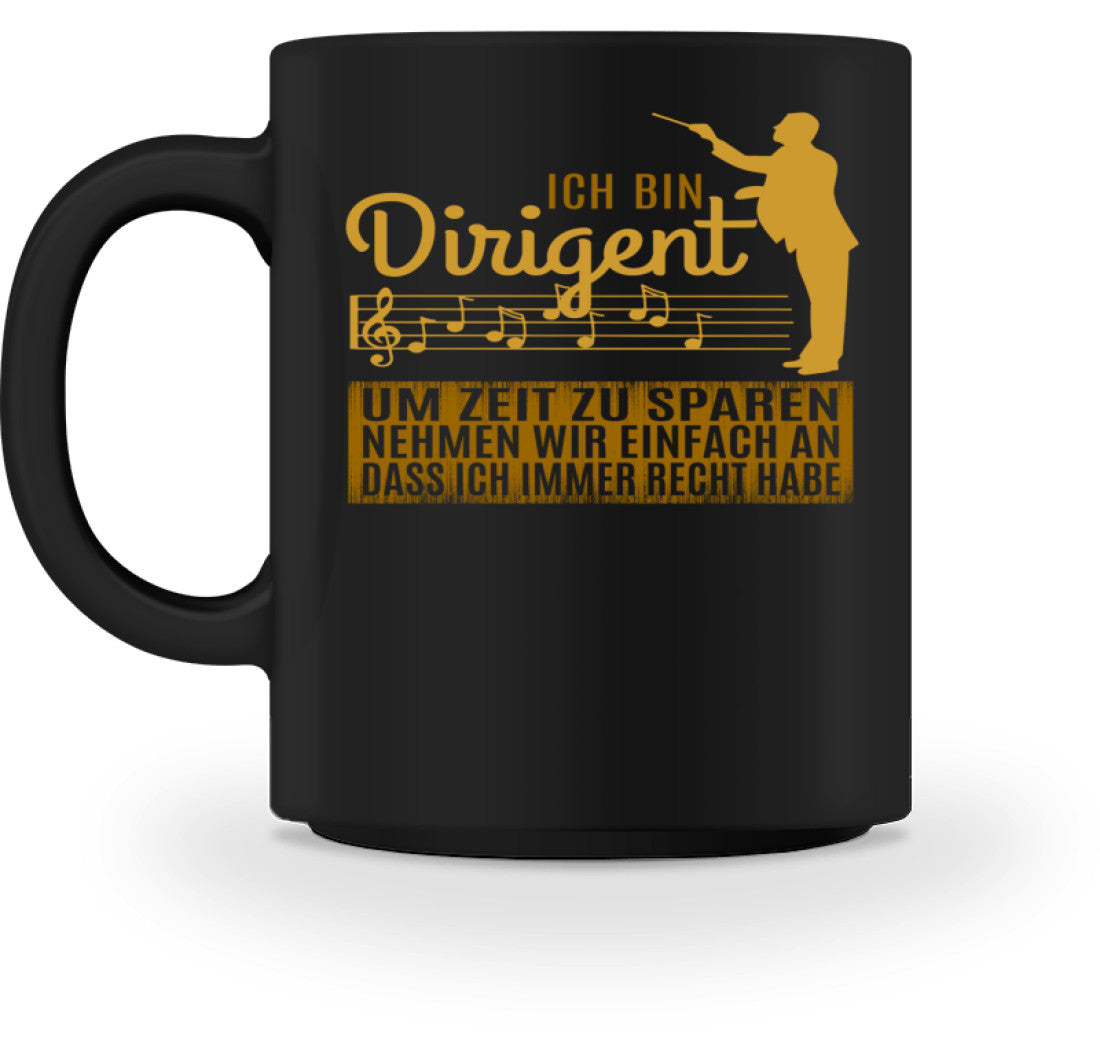 Chor Kaffeetasse Dirigent