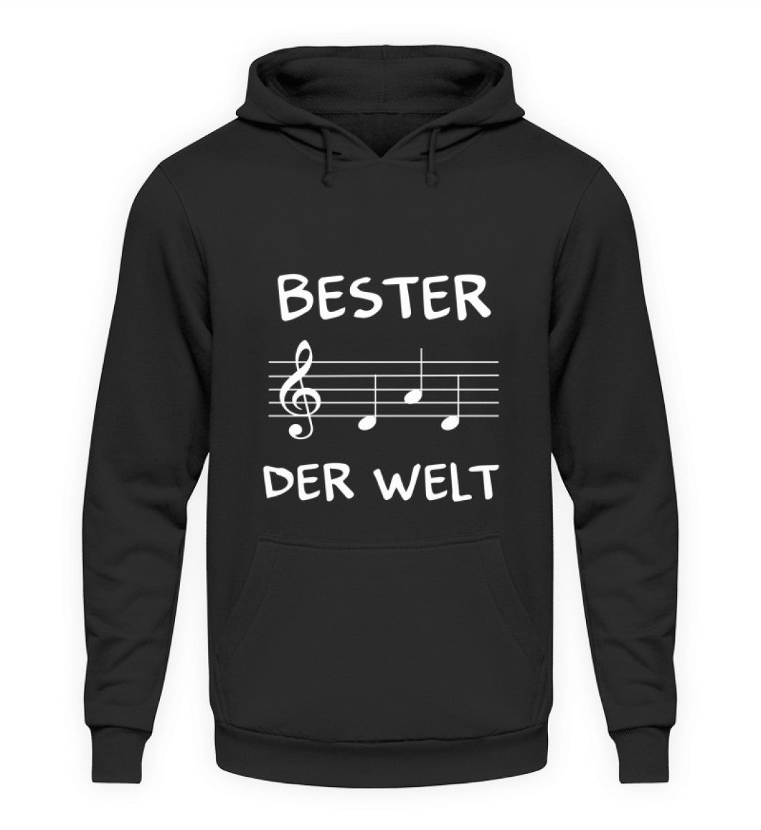 Musiker Papa Hoodie - Bester Dad der Welt