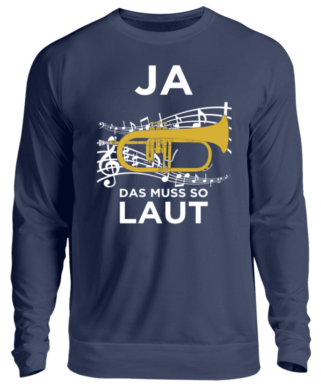 Lustiger Flügelhorn Pullover