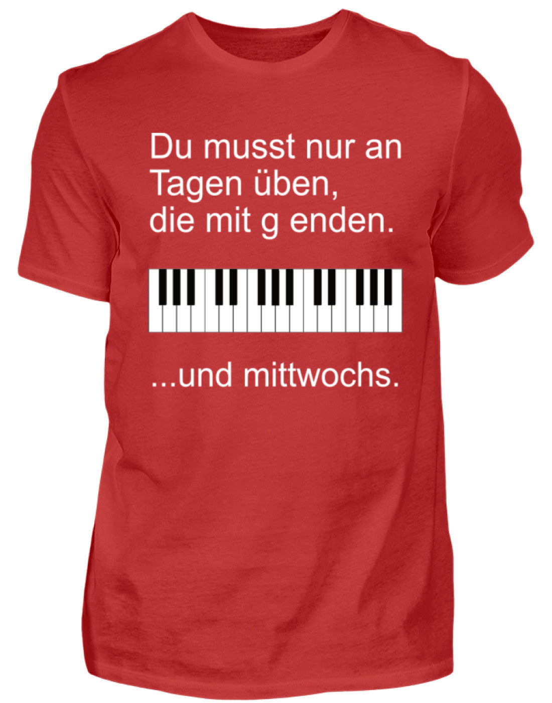Lustiges Klavier T-Shirt