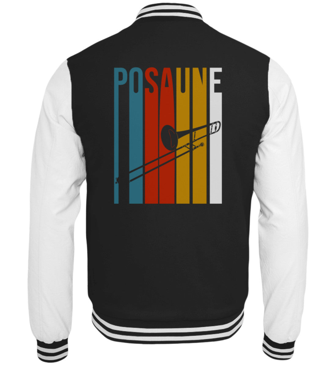 Posaune Retro College-Jacke