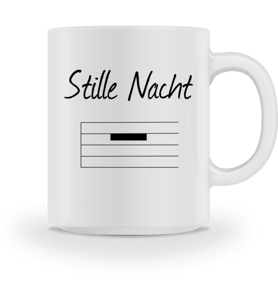 Musiker Kaffeetasse Stille Nacht