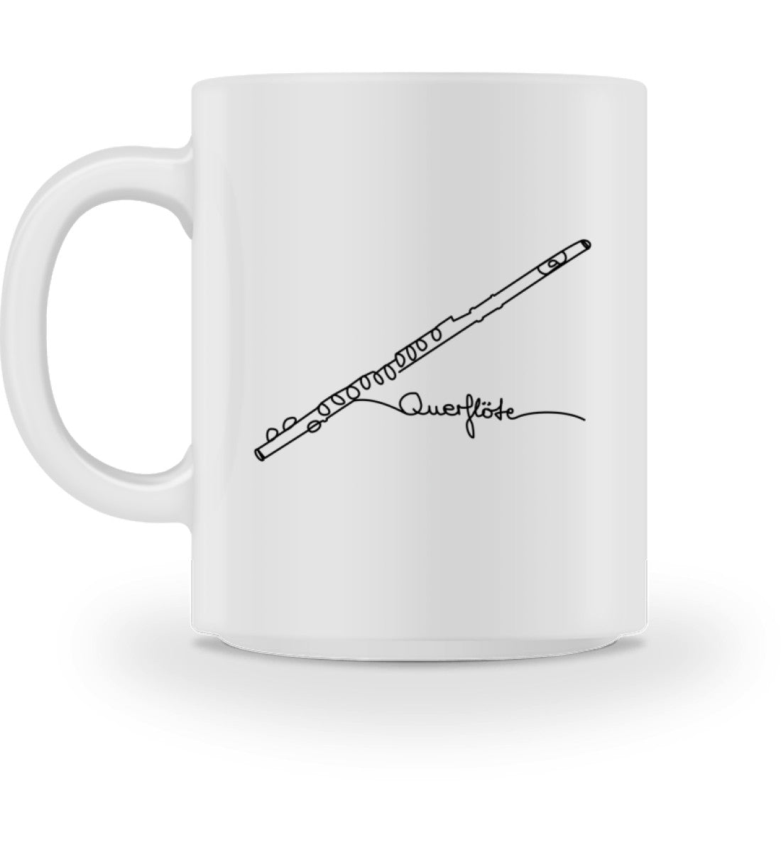 Querflöte Tasse