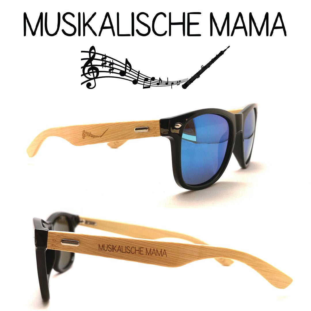 Musiker Sonnenbrillen Oboe Mama