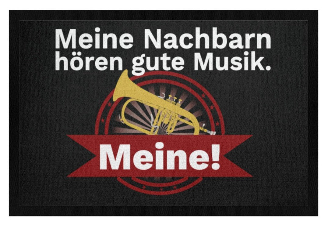 Flügelhorn Fußmatte