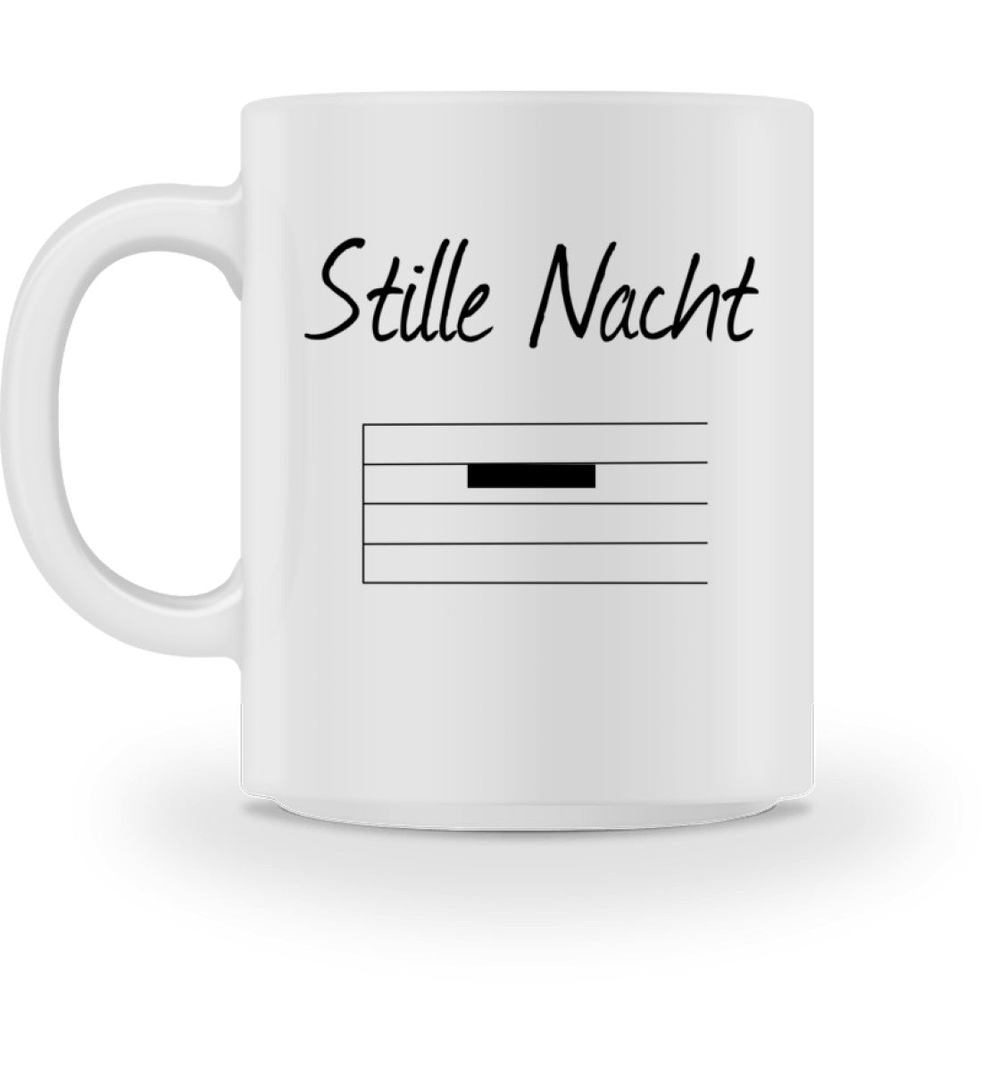 Musiker Kaffeetasse Stille Nacht